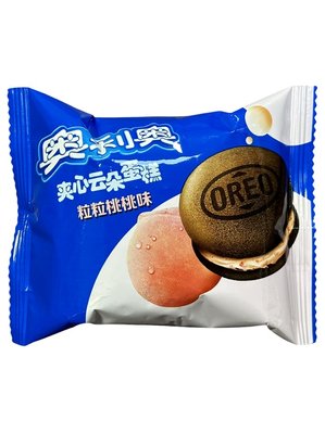 Печиво шоколадне Oreo з персиковою начинкою 22г id_9402 фото