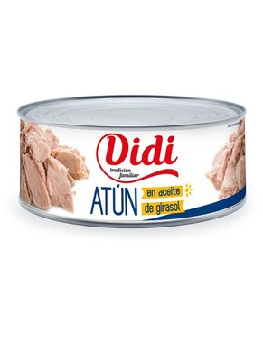 М'ясо тунця Didi ATUN en Aceite консервоване в соняшниковій олії ж/б 900г, Іспанія id_3181 фото