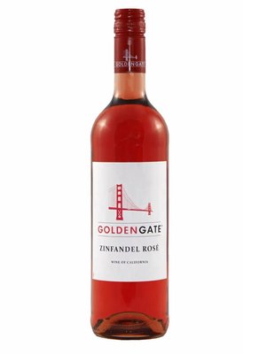 Столове вино рожеве напівсолодке Зінфандель Розе Golden Gate Zinfandel Rose 10.5% 0.75л США, Каліфорнія id_3389 фото