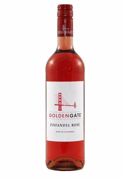 Вино рожеве напівсолодке Зінфандель Розе Golden Gate Zinfandel Rose 10.5% 0.75л США, Каліфорнія id_3389 фото