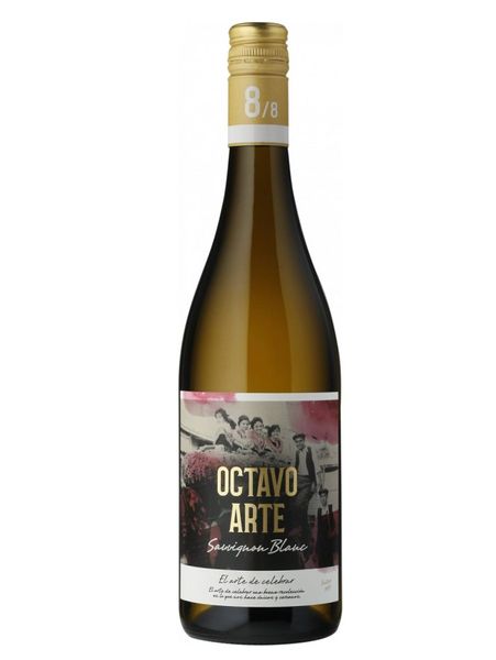 Столове вино біле сухе Octavo Arte Sauvignon Blanc 11.5% 0.75л, Італія id_8823 фото