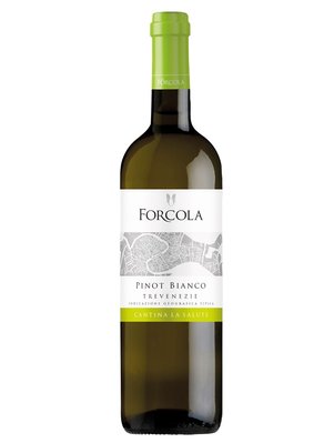 Столове вино біле сухе Cantina la Salute Forcola Pinot Bianco IGT Trevenezie 12% 0.75л, Італія id_9458 фото
