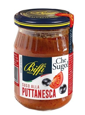 Соус песто Biffi Sugo alla Puttanesca з маслинами, каперсами та томатами 190г, Італія id_3323 фото