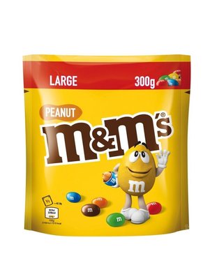 Драже M&M's Peanut Large 300г, Німеччина id_3196 фото