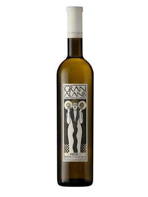 Столове вино біле сухе Gran Alanias Blanco Godello Ribeiro DDO 12.5% 0.75л, Іспанія id_9430 фото