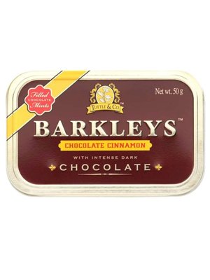 Льодяники Barkleys Chocolate Cinnamon шоколад з корицею 50г, Нідерланди id_8296 фото