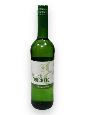 Столове вино біле напівсухе Weinkrone Weisswein Fruchtig 10.5% 0.75л, Німеччина id_9433 фото
