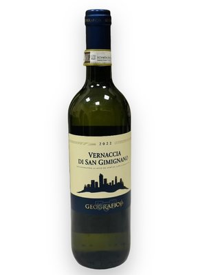 Столове вино біле сухе Geografico Vernaccia di San Gimignano DOCG 12.5% 0.75л, Італія id_9438 фото