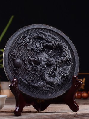 Чай пресований Да Хун Пао "Дракон Тянлун - захищає від бід та бідності" колекційний 100г, Китай id_9394 фото