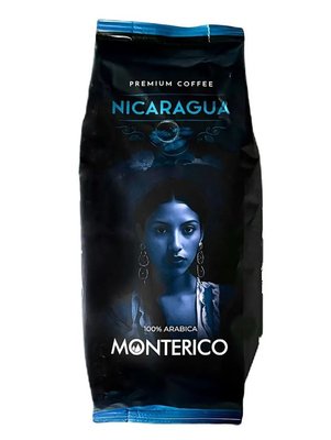 Кава зернах Monterico Nicaragua 100% преміальна нікарагуанська арабіка 1кг, Іспанія id_9346 фото