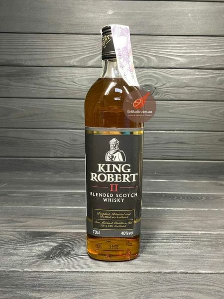 Віскі King Robert ІІ Blended Scotch 40% 0,7л Шотландія id_149 фото