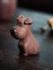 Фігурка Чайний вихованець "Собака багатства" для чайної церемонії ісинська кераміка ручної роботи id_9177 фото 1