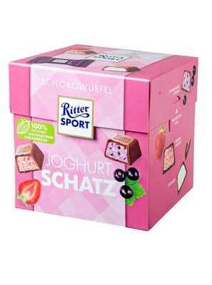 Цукерки шоколадні Ritter Sport Joghurt Schatz Йогуртове кохання 176г, Німеччина id_3023 фото