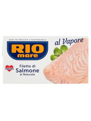 Філе лосося на пару Rio mare Filetto di Salmone al Naturale Omega-3 125г, Італія id_9762 фото