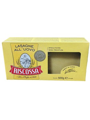 Лазанья яєчна Riscossa Lasagne all Uovo 500г, Італія id_9502 фото