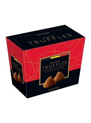 Трюфельні цукерки Belgian Truffles Coffee Flavour зі смаком кави 150г, Бельгія id_8670 фото
