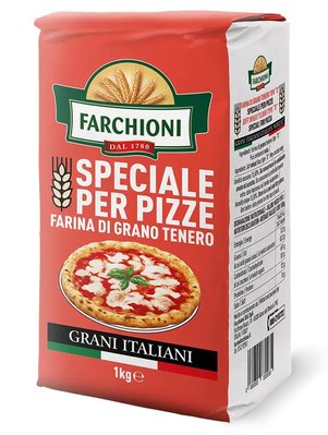 Борошно м'якої італійської пшениці для піци Farchioni W280/320 Speciale Per Pizza 1кг, Італія id_9503 фото