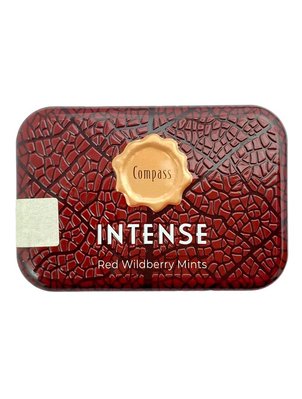 Драже Compass Intense Wildberry Mints червоні лісові ягоди та м'ята 20г, Німеччина id_9820 фото