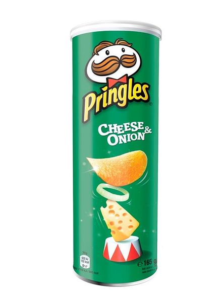 Чіпси Pringles Cheese Onion сир та цибуля 165г, Великобританія id_1419 фото