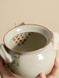 Чайник в стилі династії Сун "Весняне кошеня" ручної роботи крижана глазур 200мл, Китай id_9086 фото 3