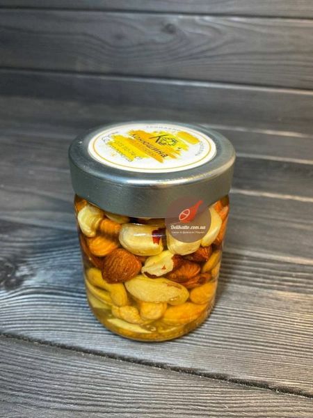 Суміш горіхів з медом (фундук, мигдаль, кеш'ю) 250г id_509 фото