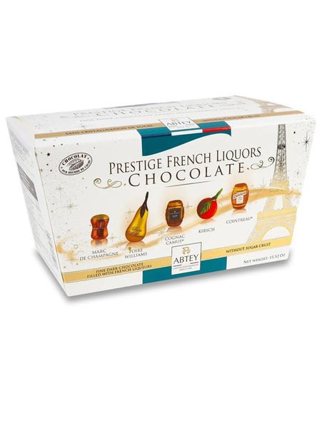 Шоколадні цукерки з преміальними лікерами Abtey Prestige French Liquors chocolate 440г, Франція id_10440 фото