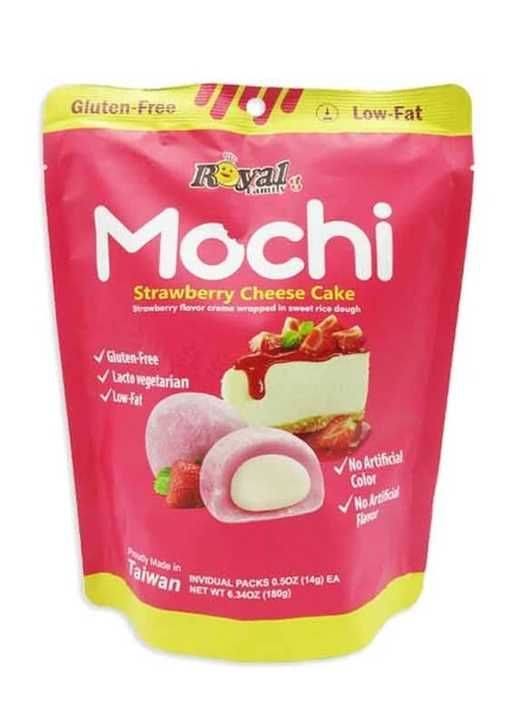Японські тістечка Мочі Royal Family Mochi Strawberry Cheesecake