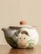 Чайник в стилі династії Сун "Щасливе кроленя" ручної роботи крижана глазур 200мл, Китай id_9087 фото 1