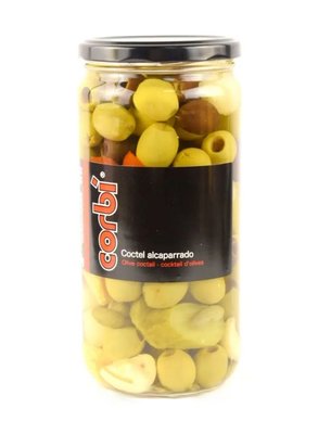 Оливки з овочами та каперсами Corbi Coctel Alcaparrado 700г, Іспанія id_7812 фото