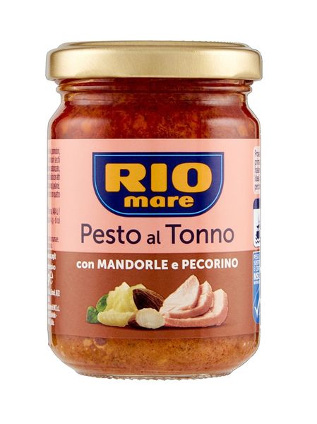 Песто з тунця з мигдалем та сиром пекоріно Rio Mare Pesto al Tonno con Mandorle e Pecorino 130г, Італія id_9974 фото