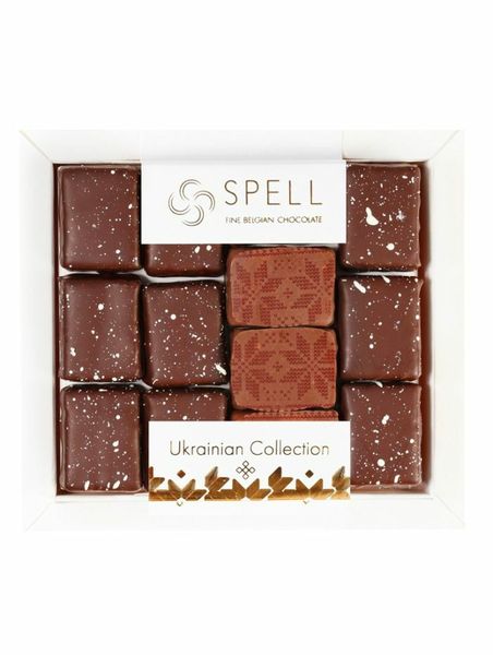 Цукерки шоколадні Spell асорті з маком, журавлиною та горіхом 170г id_711 фото