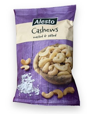 Горіхи кеш'ю Alesto Cashews смажені та підсолені 500г, Нідерланди id_9494 фото