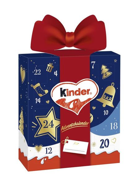 Адвент календар Kinder Ferrero Mix Geschenk Adventskalender 2024 рік 214г, Німеччина id_10132 фото