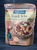Суміш солоних горіхів Alesto Snack Mix: макадамія, пекан, кеш'ю, арахіс 200г id_1531 фото