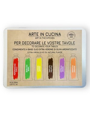 Набір високоякісних оливкових олій Arte in Cucina Мистецтво кухні для прикраси страв, Італія id_9507 фото
