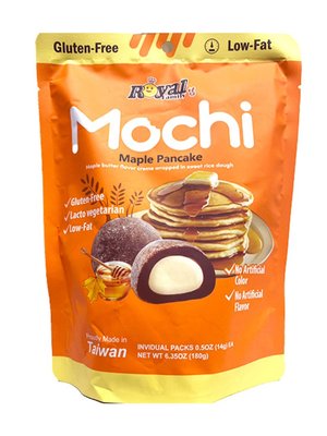 Японські тістечка Мочі Royal Family Mochi Maple Pancake Панкейк з кленовим сиропом 180г, Тайвань id_8938 фото