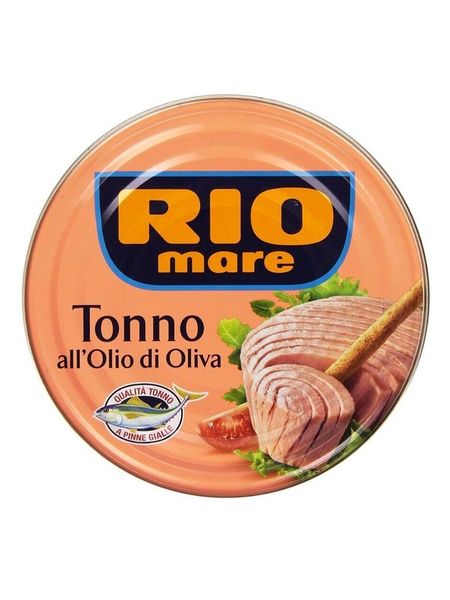 Тунець Rio Mare Tonno all Olio di Oliva консервований в оливковій олії 65г, Італія id_10184 фото