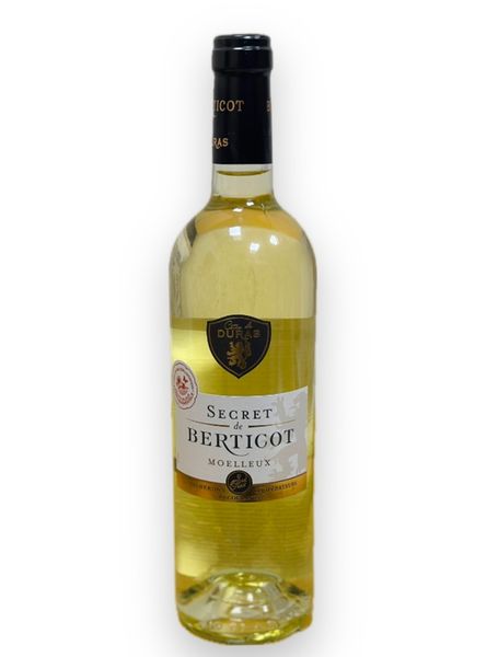 Столове вино біле сухе Secret de Berticot Cotes de Duras AOC 11.5% 0.75л, Франція id_9456 фото