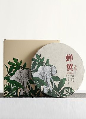 Чай Шу Пуер Мудрий слон високогірний зі стародавніх дерев Сішуань Баньна 2021 рік 5шт 750г, Китай id_8782 фото