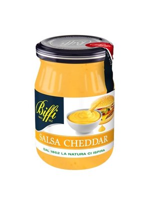 Вершково-сирний соус Biffi Salsa Cheddar з сиром чеддер 180г, Італія id_3440 фото