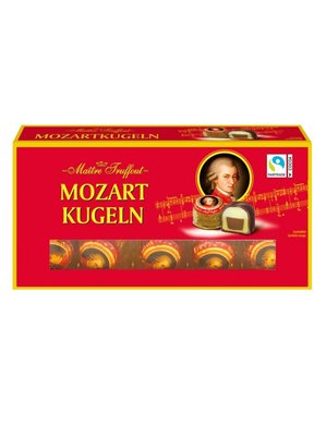 Шоколадні цукерки Mozart Kugeln з марципаном в коробці 200г, Австрія id_201 фото