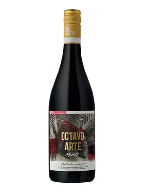 Вино червоне сухе Octavo Arte Merlot 13% 0.75л, Іспанія id_8824 фото