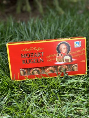 Шоколадні цукерки Mozart Kugeln з марципаном в коробці 200г, Австрія id_201 фото