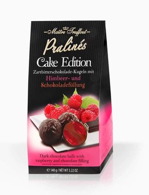 Праліне з чорного шоколаду з малиновим смаком Dark Choclate Raspberry Praline 148г, Австрія id_7422 фото