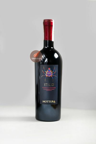 Вино Mottura Stilio Primitivo di Manduria DOC червоне сухе 14.5% 0.75л Італія id_40 фото