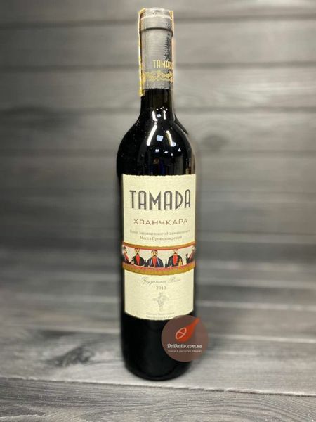 Вино Tamada Khvanchkara червоне напівсолодке 11.5% 0.75л Грузія id_302 фото