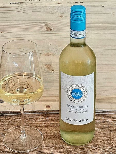 Вино біле сухе Geografico Pinot Grigio Delle Venezie DOC 0.75л, Італія id_10238 фото