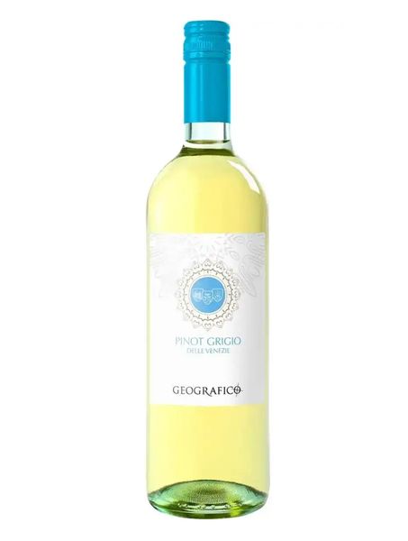 Вино біле сухе Geografico Pinot Grigio Delle Venezie DOC 0.75л, Італія id_10238 фото