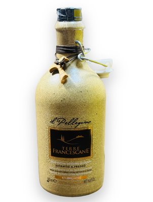 Елітна оливкова олія Terre Francescane Il Pellegrino в керамічній пляшці 500 мл, Італія id_9509 фото