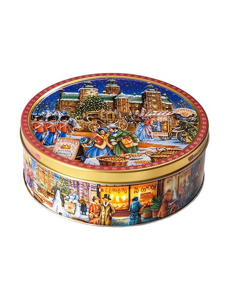 Традиційне печиво в подарунковій упаковці Butter Cookies Jacobsens Designer Tins 400г, Данія id_8072 фото